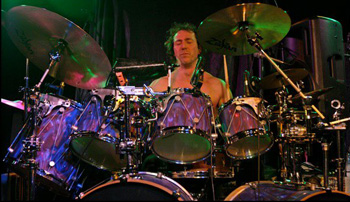 Kofi Baker plays Page Drums